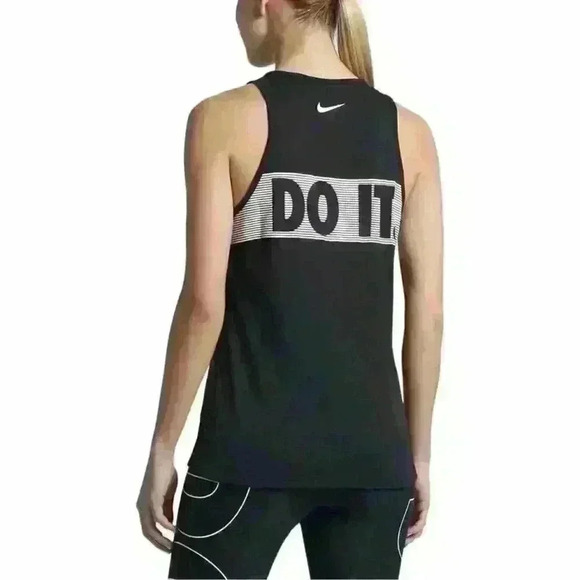 Nike Dri-Fit Just Do It Graphic Tank Top Medium - Picture 2 of 6